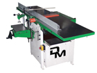 Macchina combinata per lavorare il legno con pialla filo spessore da 400 mm di larghezza e cavatrice