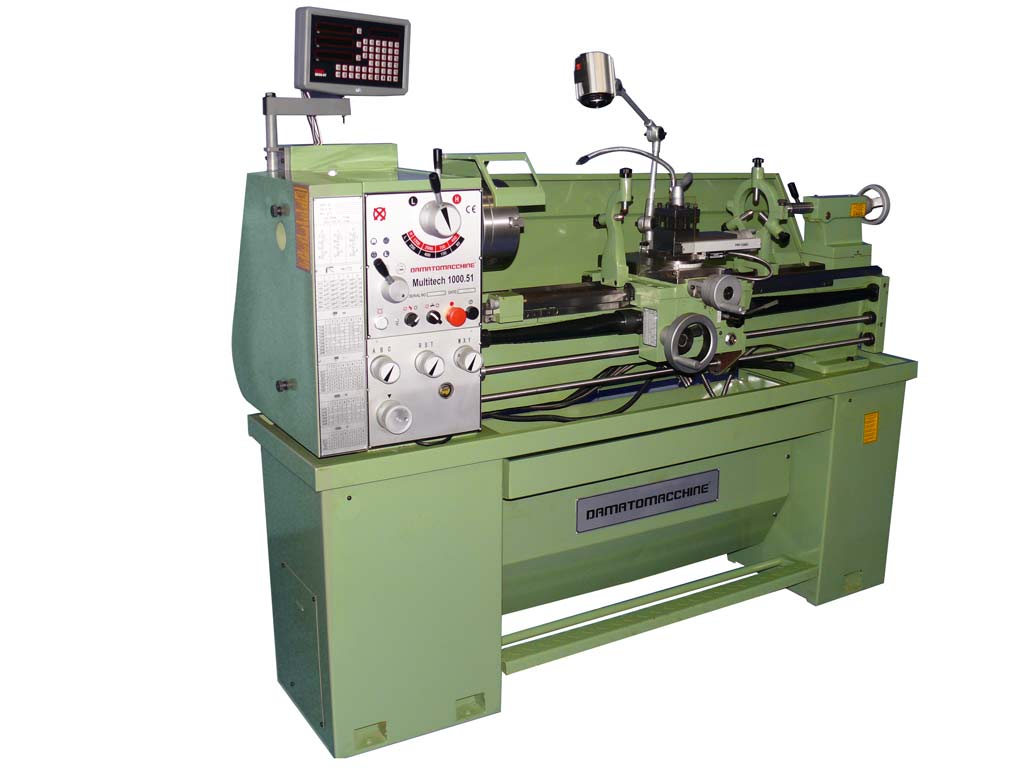 Professionall Bench Lathe Multitech 1000.51 Digicom by Damatomacchine