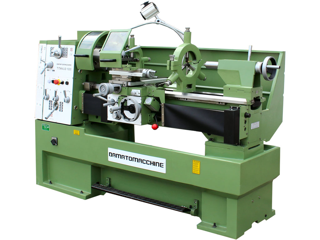 Professionall Bench Lathe Titanius 1000 by Damatomacchine