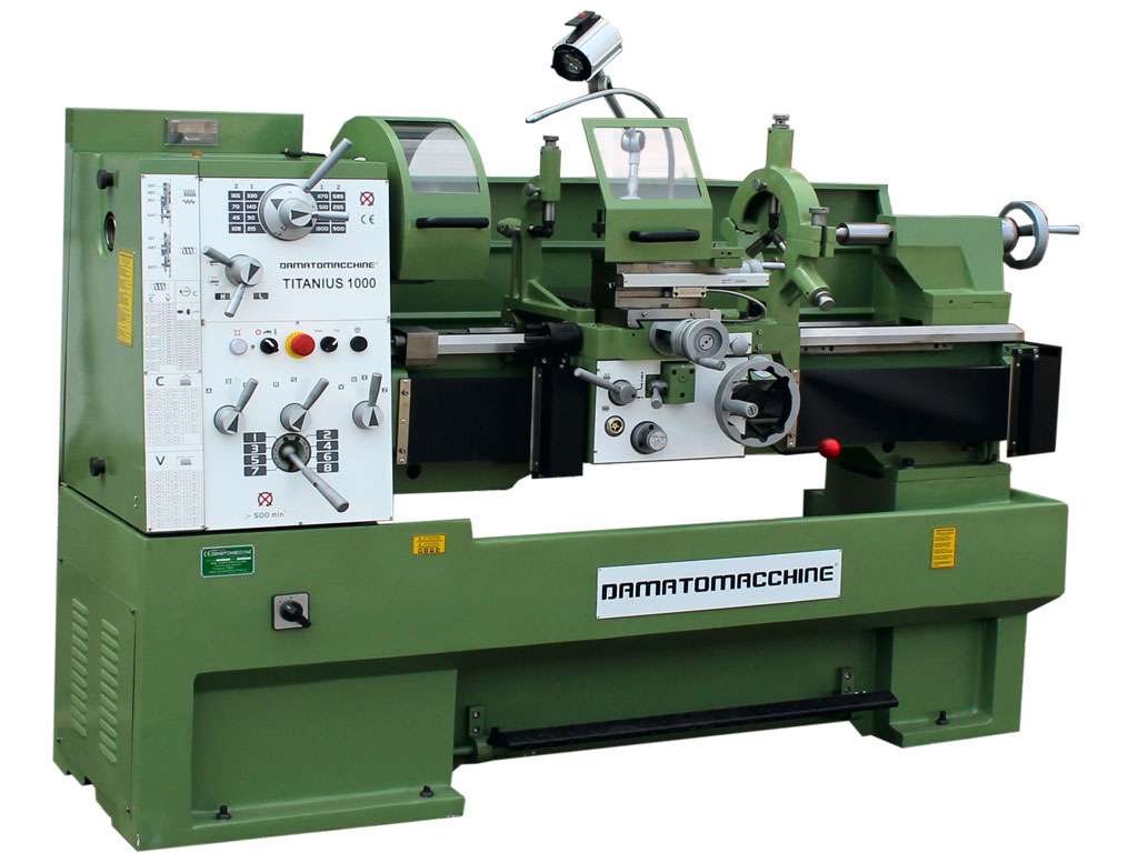 Professionall Bench Lathe Titanius 1000 by Damatomacchine