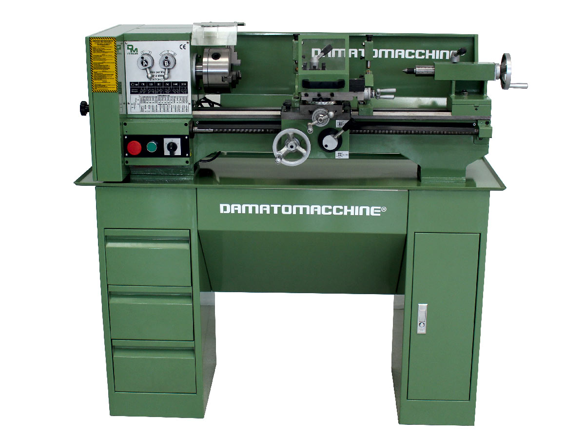 Metalworking Bench Lathe Newton 20 by Damatomacchine