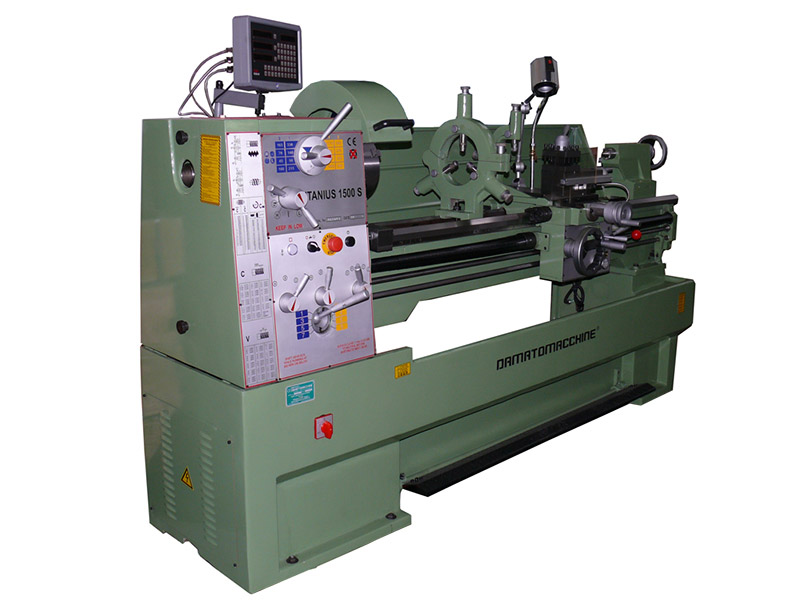 Torno Profesional para Metales Titanius 1500 Digit de damatomacchine