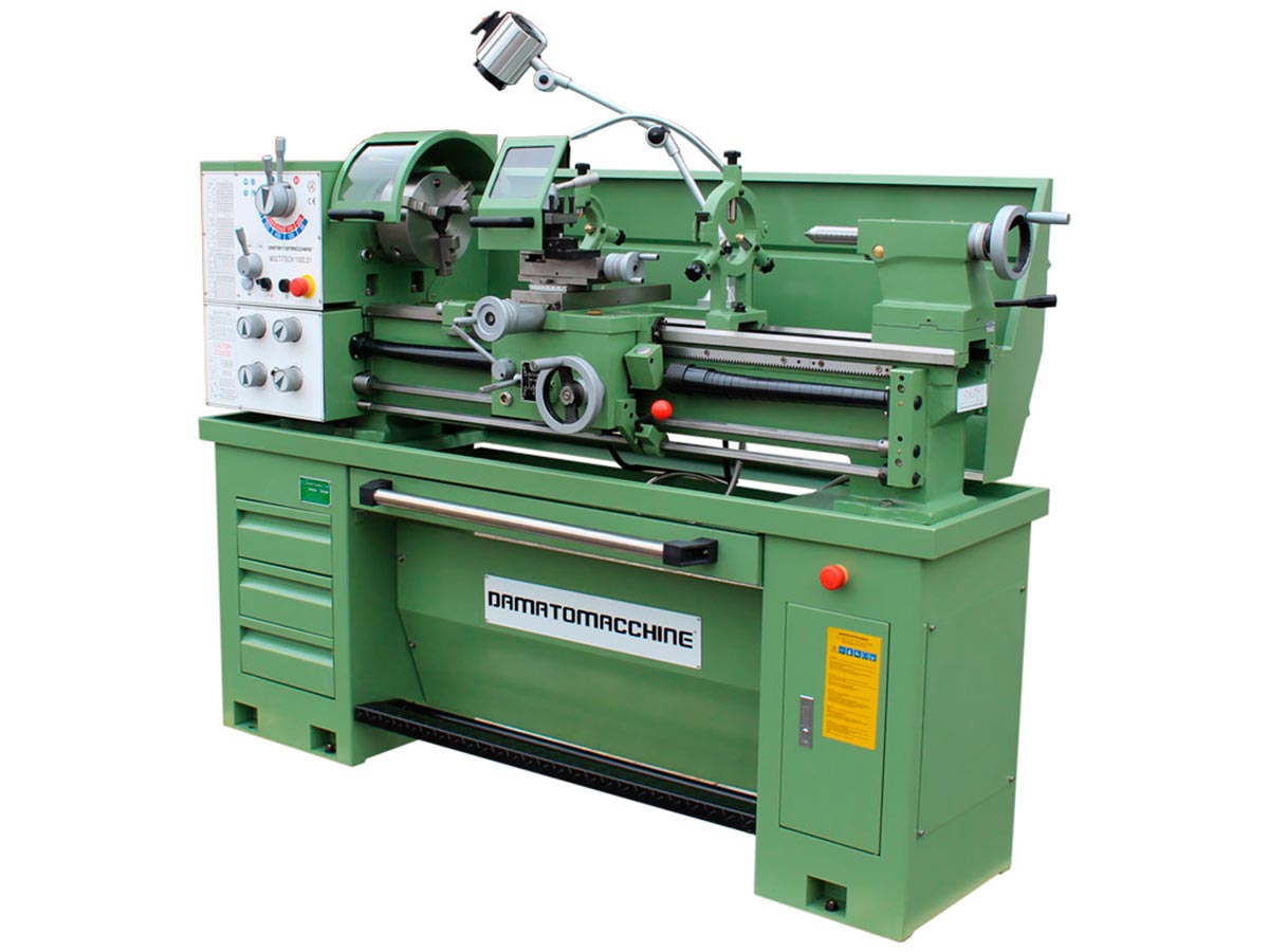 Professional Bench lathe with distance between the centers of 1000 mm