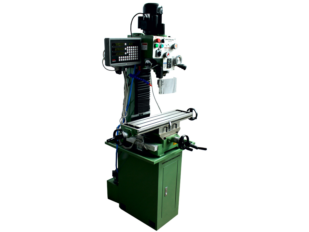 Metalworking Milling Machine with DRO Orion 2.5 Digit by Damatomacchine