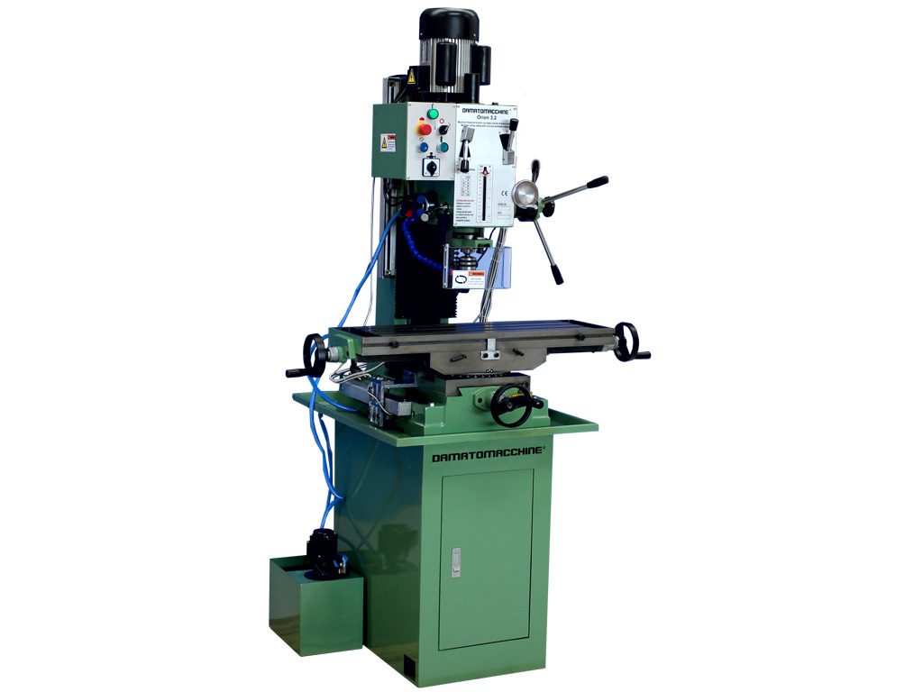 Metalworking Semi-professional milling machine model Orion 3.2 by Damatomacchine