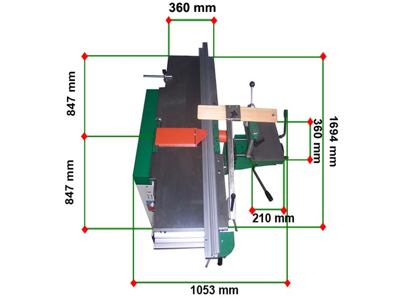 Surface Thickness Planer FSC 360