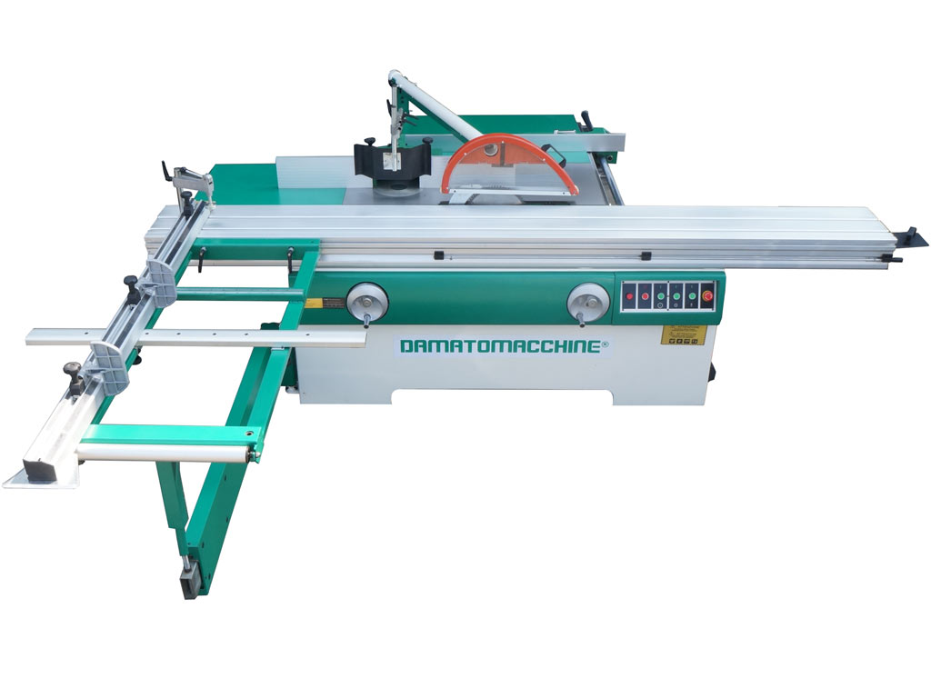 Professional table saw with circular blade Ø 355 mm, engraver with variable speed and independent motor, spindle moulder