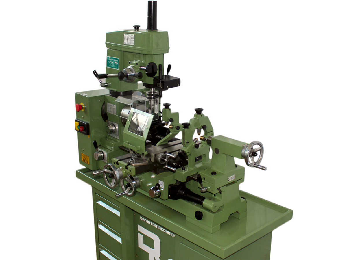 Lathe-Milling-Drilling machine combo Master 500 by damatomacchine