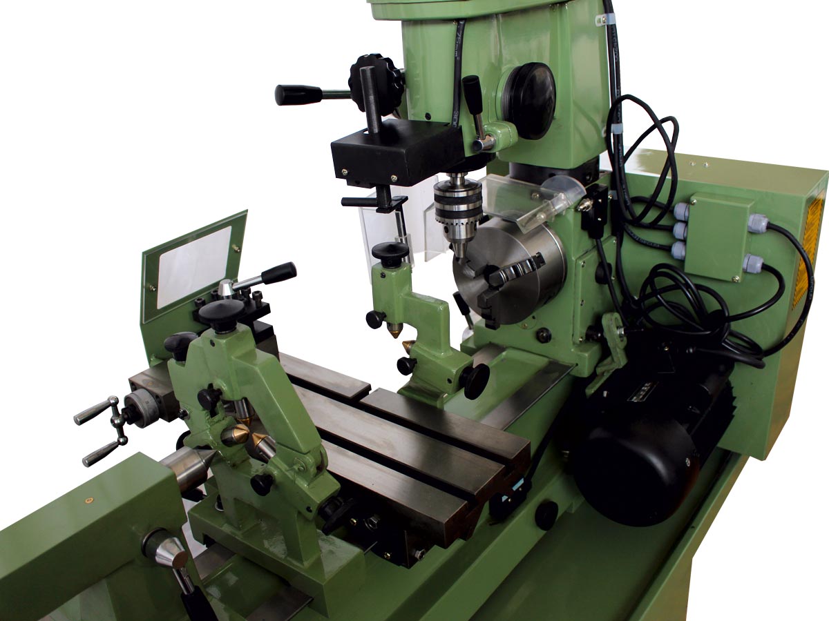 Lathe-Milling-Drilling machine combo Master 500 by damatomacchine