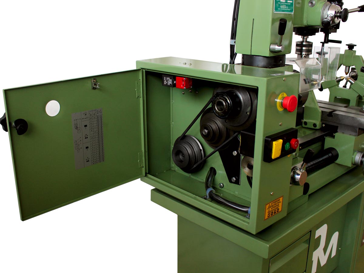 Lathe-Milling-Drilling machine combo Master 500 by damatomacchine