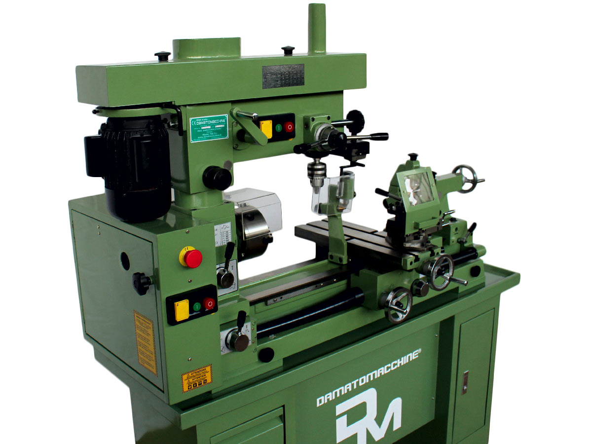 Torno Fresadora Taladradora Master 750.3L