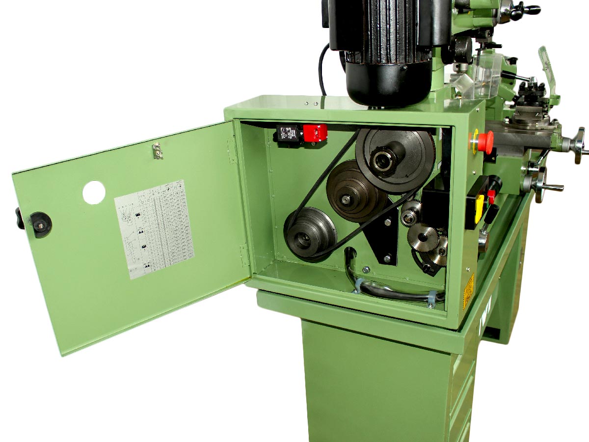 Combo Metalworking lathe-milling machine with two indipendet motors model Master 750 by Damatomacchine