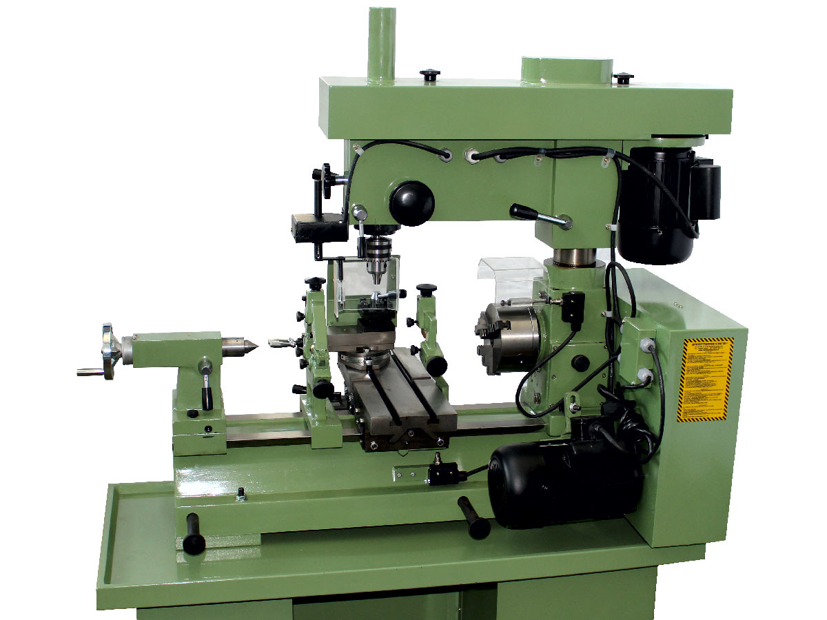 Metalworking machine with distance from the centers of lathe 520 mm, swing over bed 300 mm