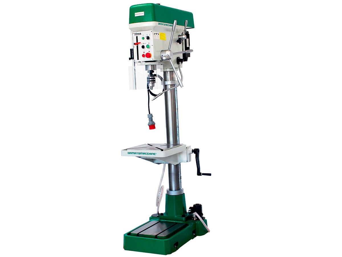 Colonna Trapano fresatrice modello Wilson CTF 3.2 Manuale con Pompa