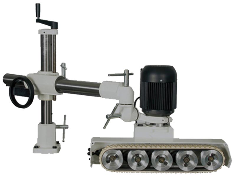 Single-phase Power Feeder, 5 rollers, 4 speeds, 750 W - Also available in three-phase version