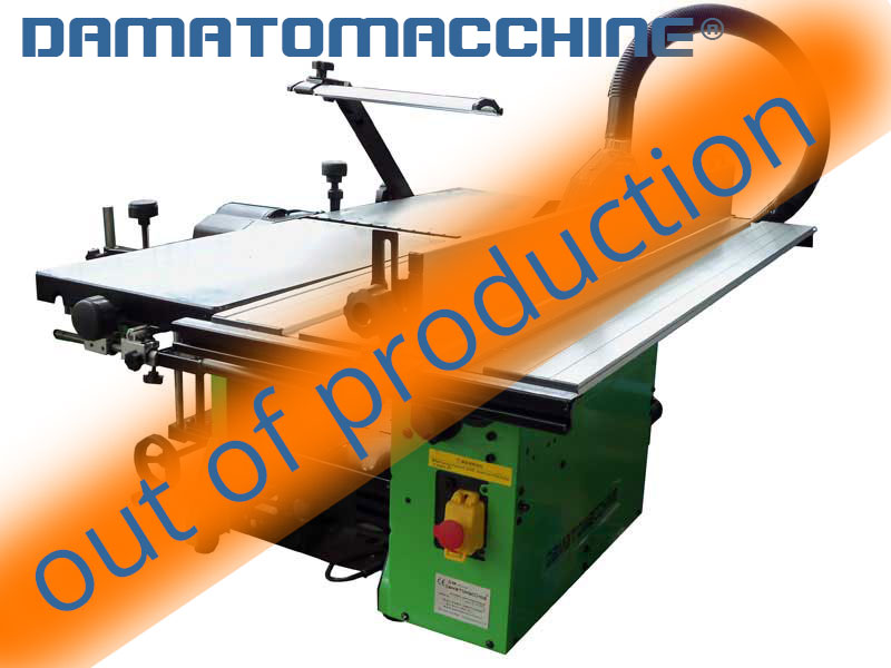 Combinata per legno da banco modello Antares da Damatomacchine