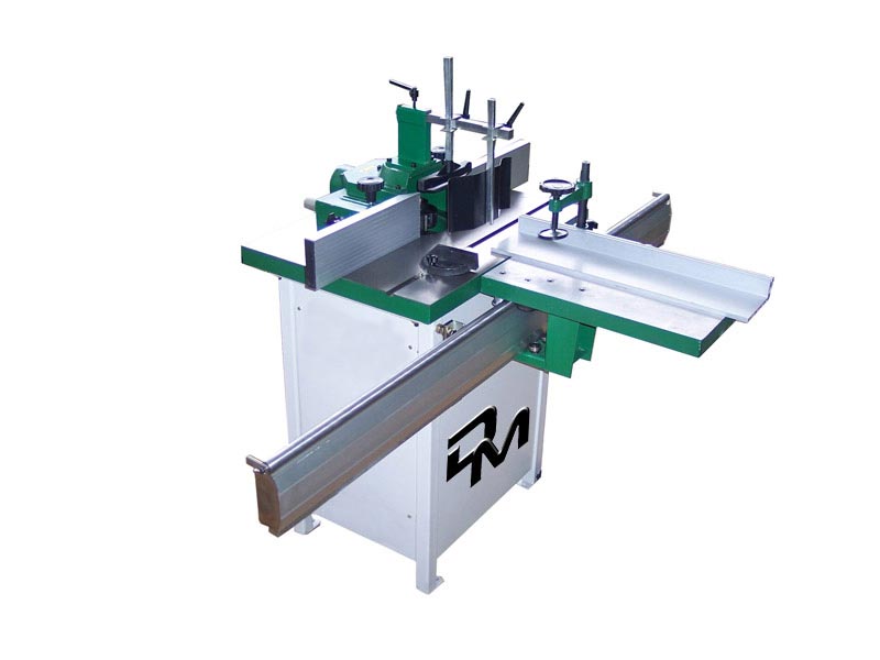 Woodworking spindle moulder with fix spindle