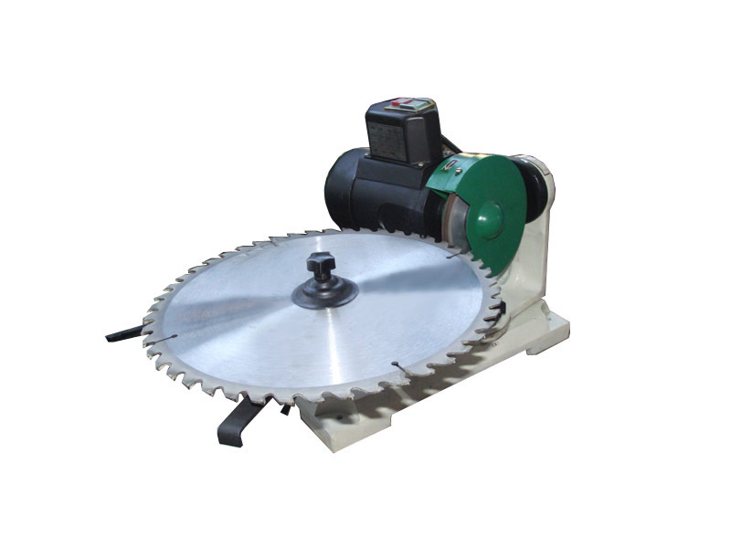 Sharpening machine for mortising bits and saw Blades