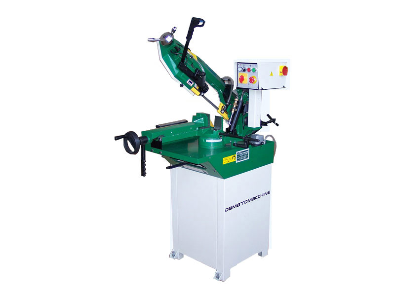 Professional metal bandsaw with motor threephase 750 W GEO 4017 by damatomacchine