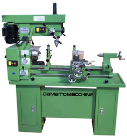 Combinata tornio fresatrice per metalli AT 750